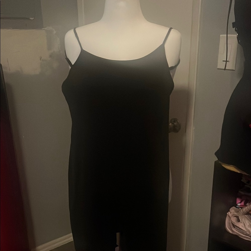 Black Spaghetti Strap jumpsuit